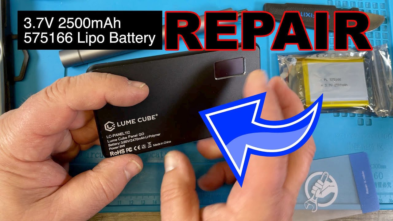 LED LIGHT - Lume Cube - Battery Replacement