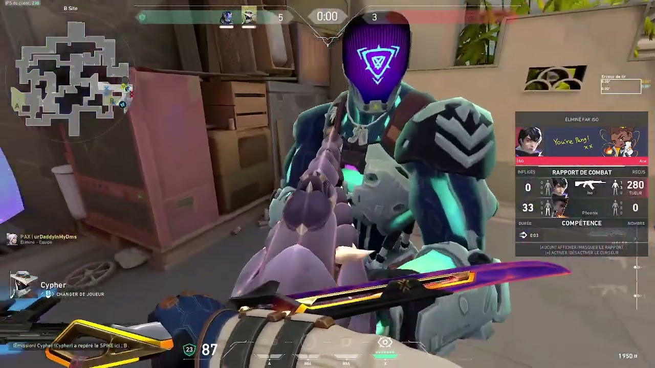 Gameplay gold Jett (Mmr Radiant)