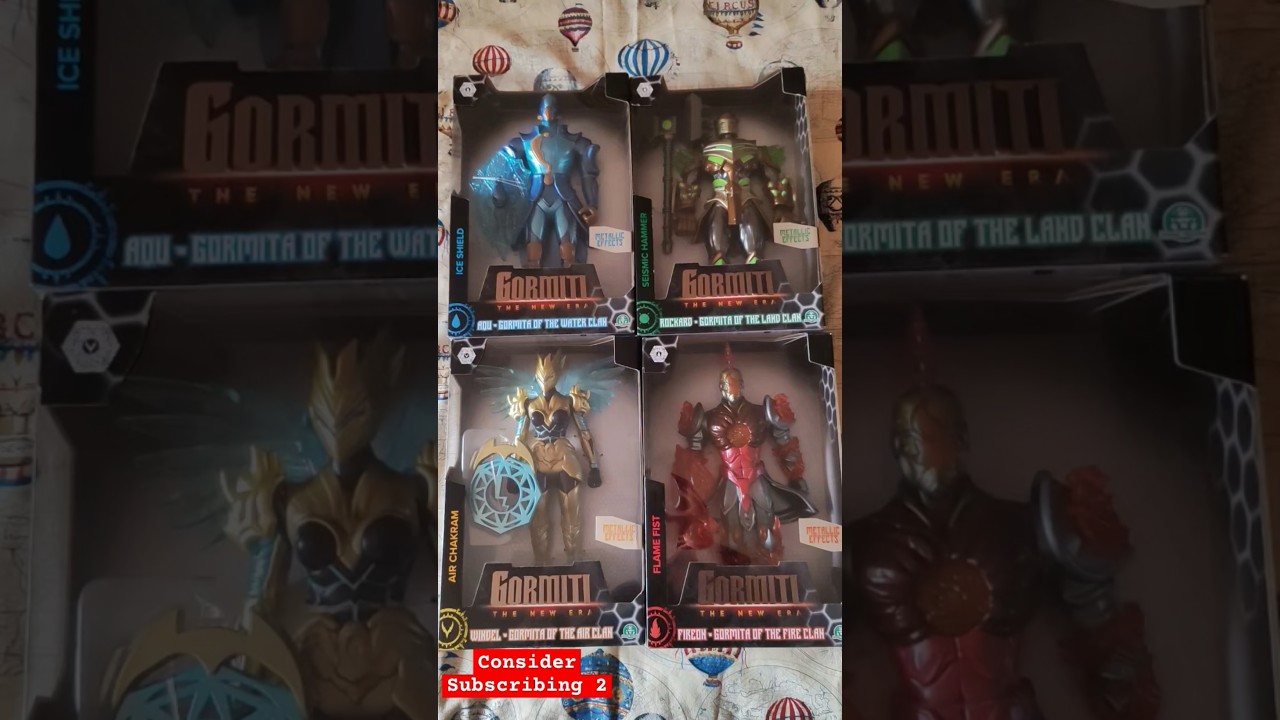 #shorts Giochi Preziosi & Thier Gormiti The New Era S2 27 cm Action figures #gormiti #giochipreziosi