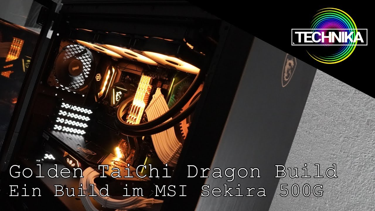 MSI Sekira Golden TaiChi Dragon Royale - Gaming Build