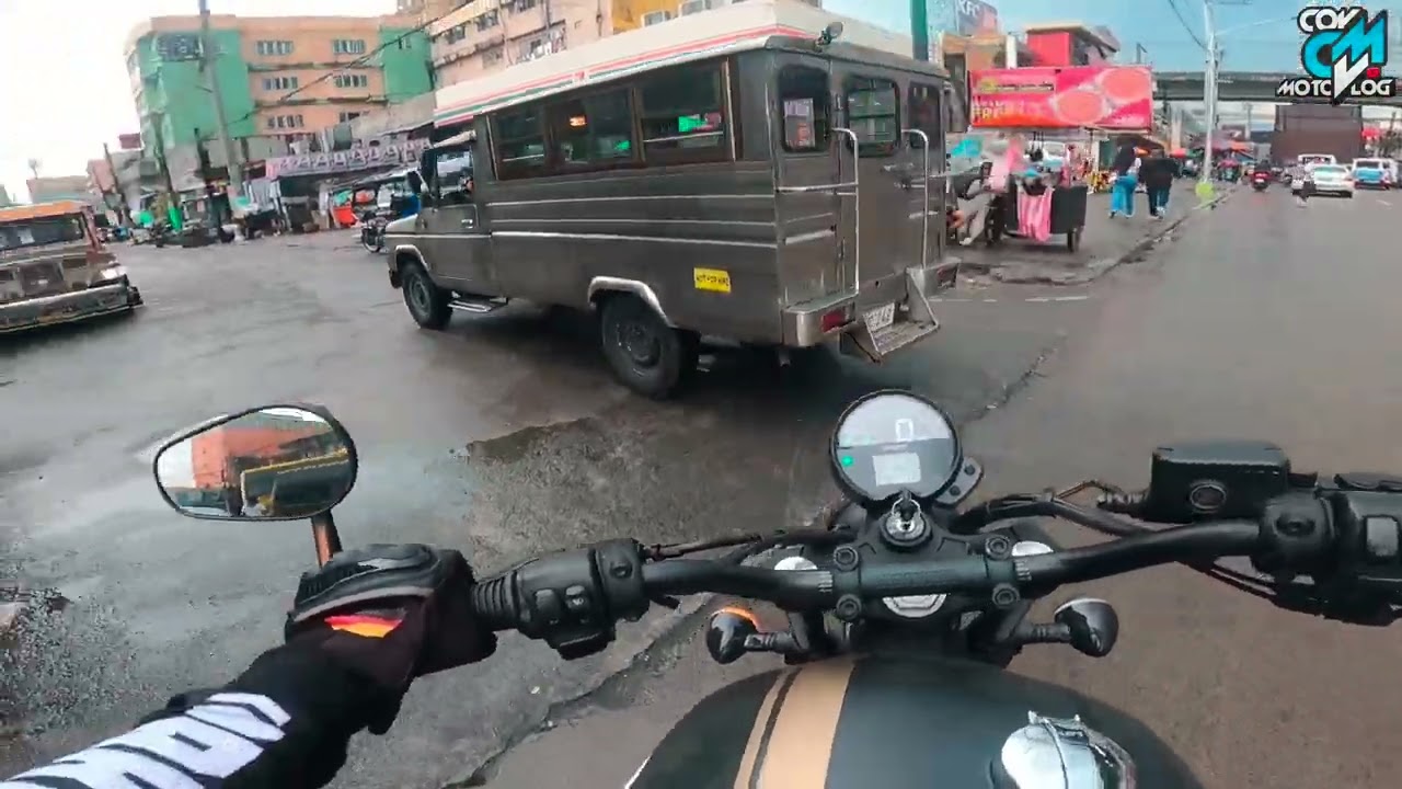 QUICK RIDE with BRISTOL  BOBBER 700 | Coy Motovlog