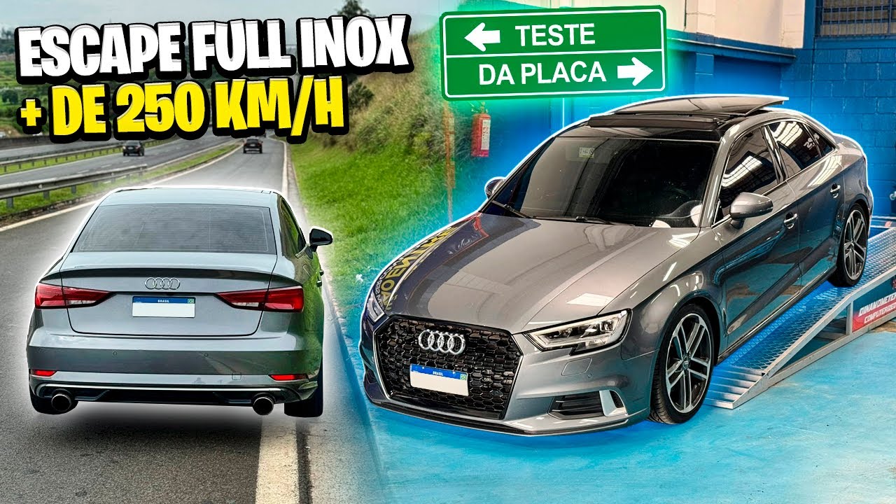 COLD START + TESTE DA PLACA NO AUDI A3 STG 2