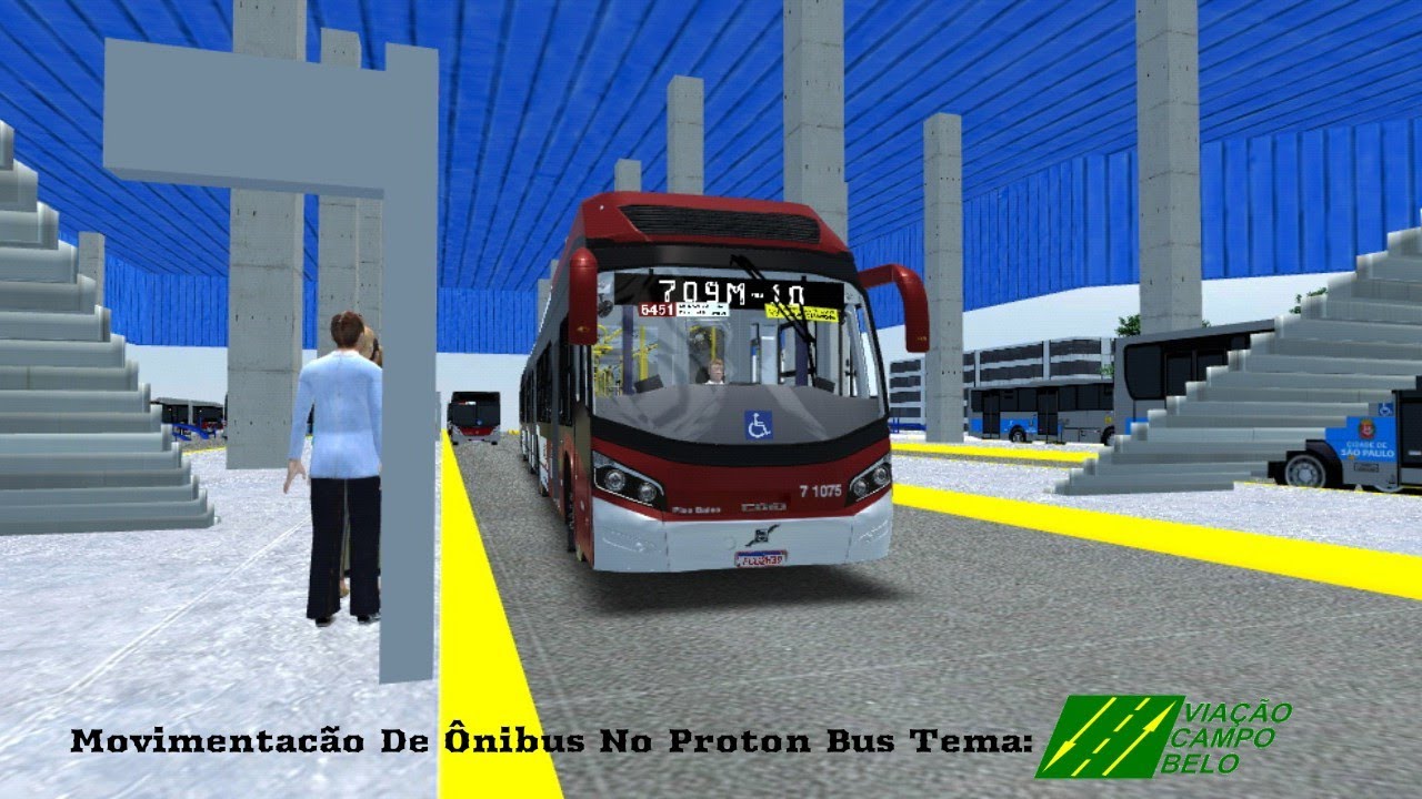 Movimentação De Ônibus No Proton Bus Tema: Viação Campo Belo