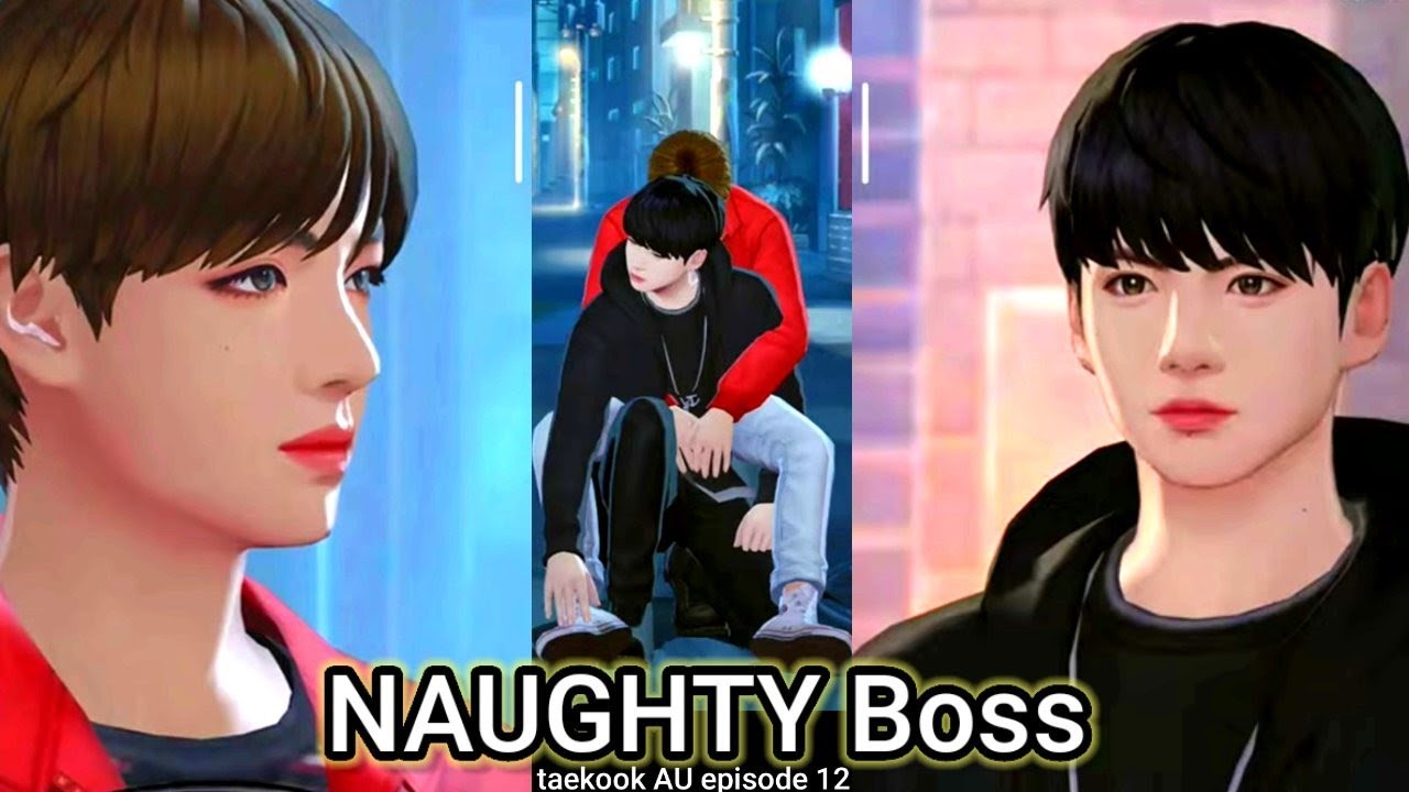 Naughty Boss episode 12 || taekook bts Universe Story game