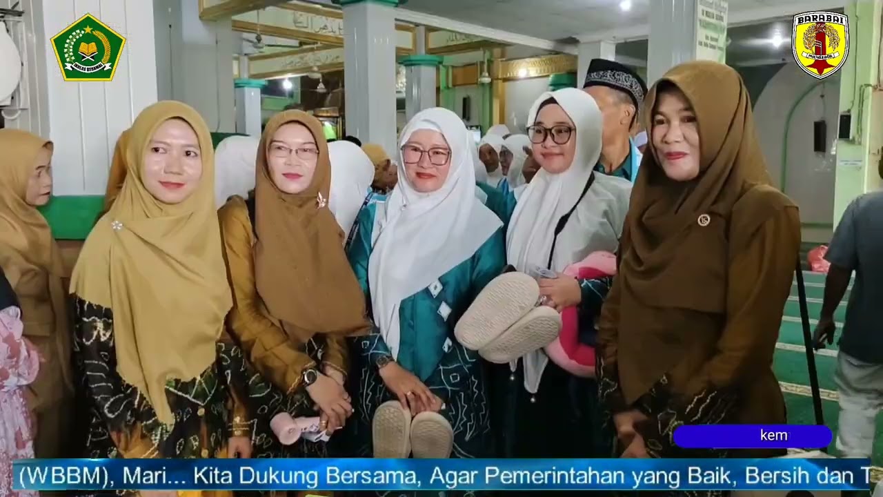 329 Jemaah Haji HST Berangkat Menuju Asrama Haji Embarkasi Banjarmasin