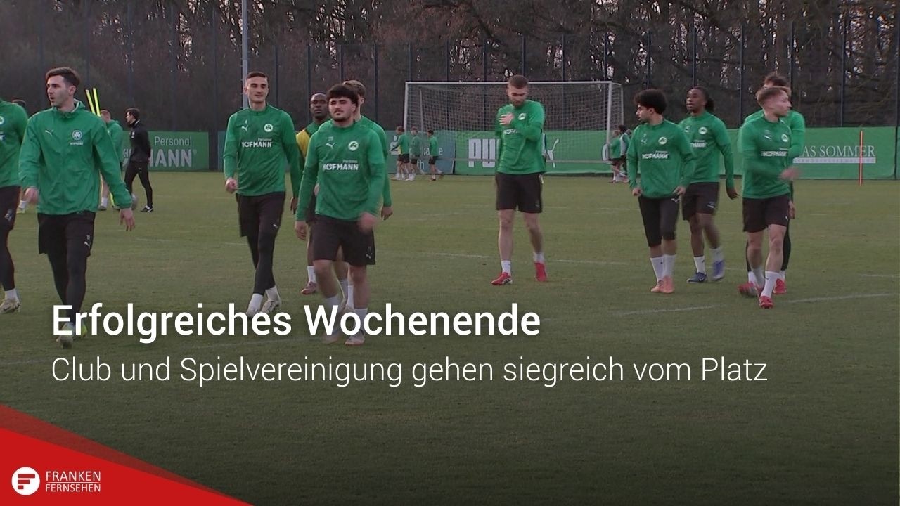 Erfolgreiches Wochenende: Club und Spielvereinigung gehen siegreich vom Platz