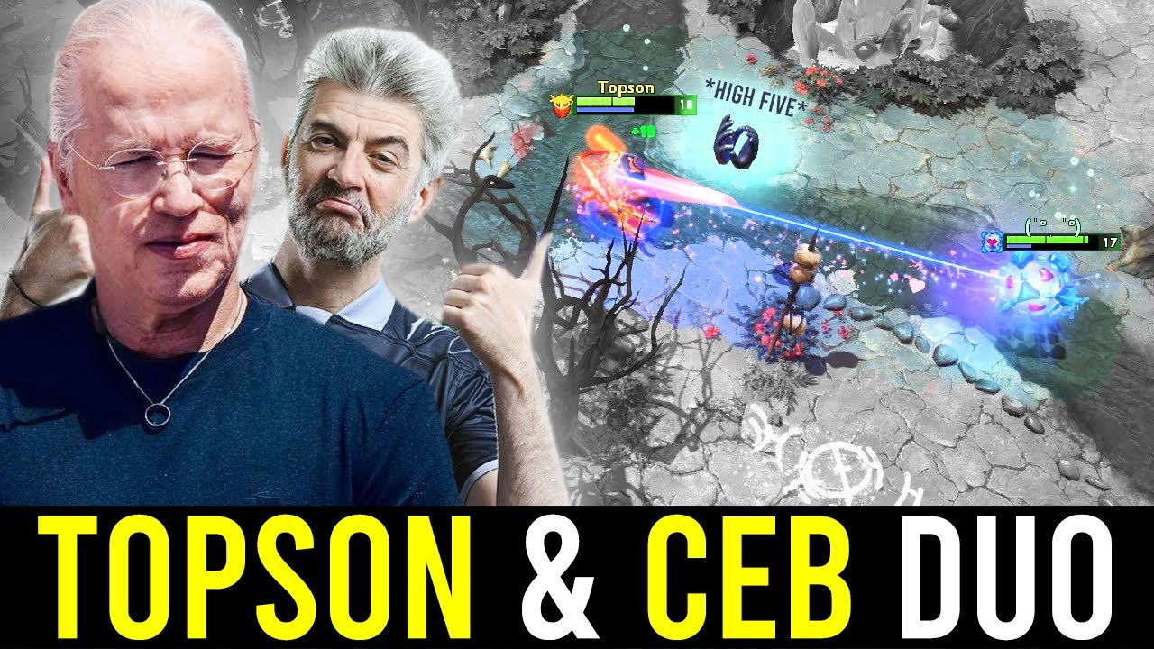 TOPSON & CEB giving some OG DOTA in pubs..