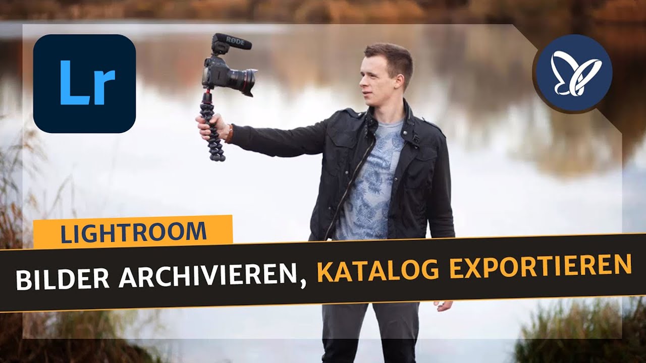 Lightroom Classic-Tutorial:  Bilder archivieren, Katalog exportieren