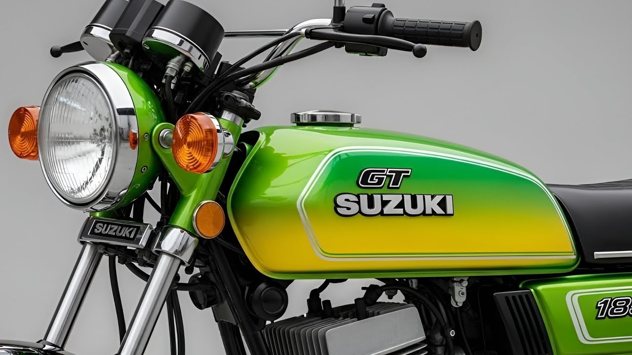Новый Suzuki GT185 (2026) наконец-то представлен! Первый взгляд!