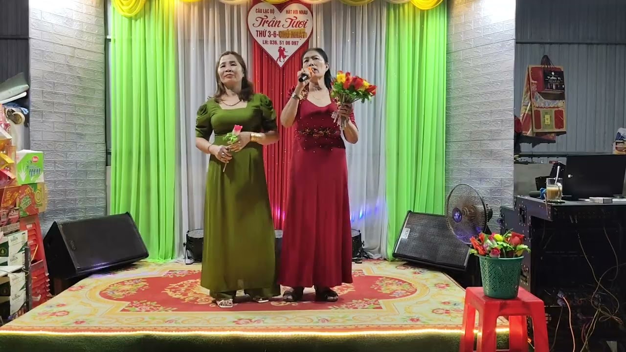 Chị Kim Liên giao lưu CLB trần tươi ca khúc miền tây hẹn ước đầu xuân 