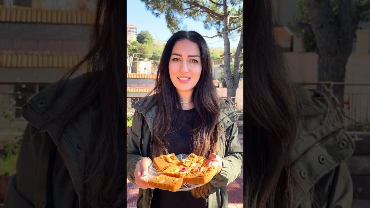 		نمورة او بسبوسة صحية بدون سكر أبيض 😍 4 مكونات فقط