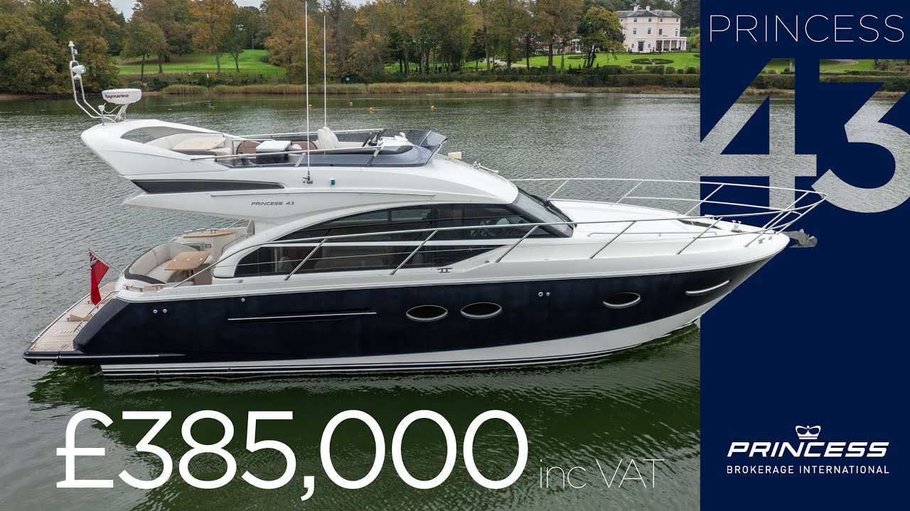2014 Princess 43 'Artemis' FOR SALE NOW in Swanwick, UK