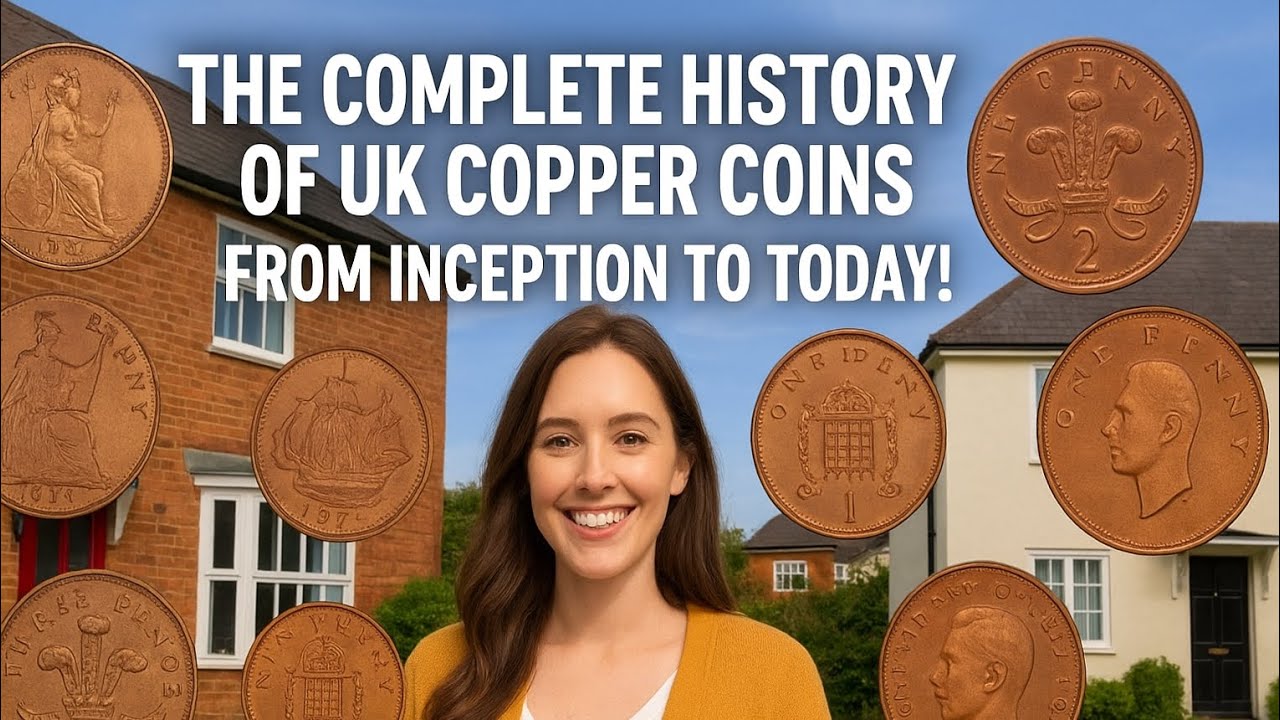 🪙 The Complete History of UK Copper Coins | From Ancient Pennies to Modern Britain 🇬🇧