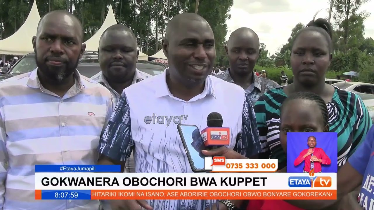 Joseph Abincha, KUPPET Sec Kisii, addresses the Union elections slated for 15th Feb