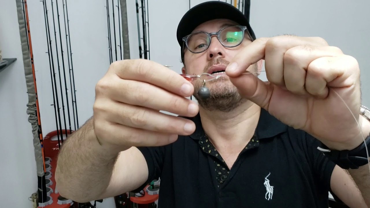 Camarão artificial sem usar jig head, primeiro vídeo da série.