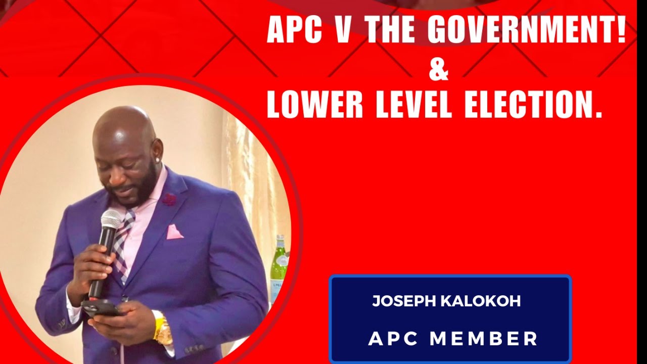APC V The Government & Lower Level Elections