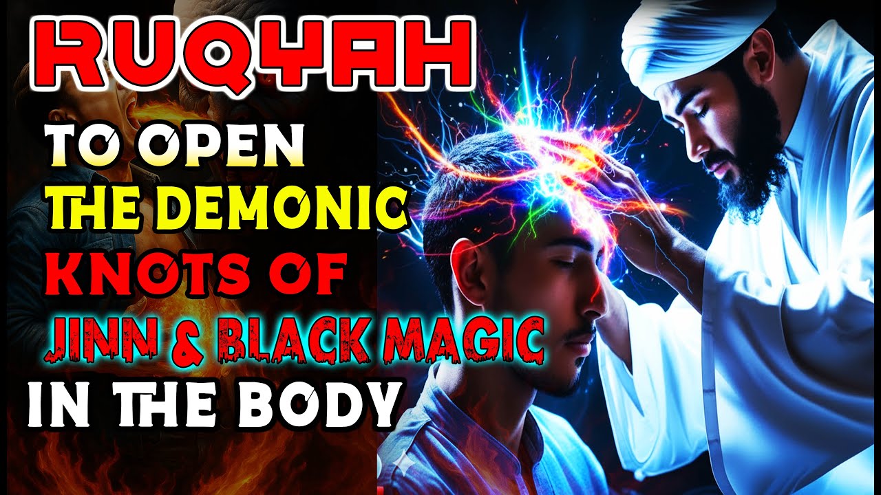 SPIN RUQYAH - DESTROY Djinn, MAGIC THAT LIVE IN ROOMS, HOUSES & BODY