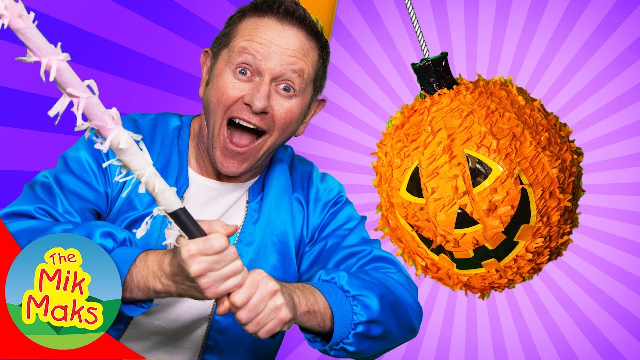 Halloween Pi&ntilde;ata Song  | Kids Songs & Games | The Mik Maks