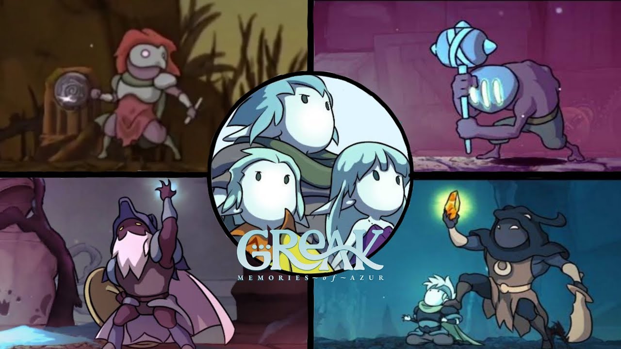 Greak Memories of Azur | (All Bosses) + (Ending)