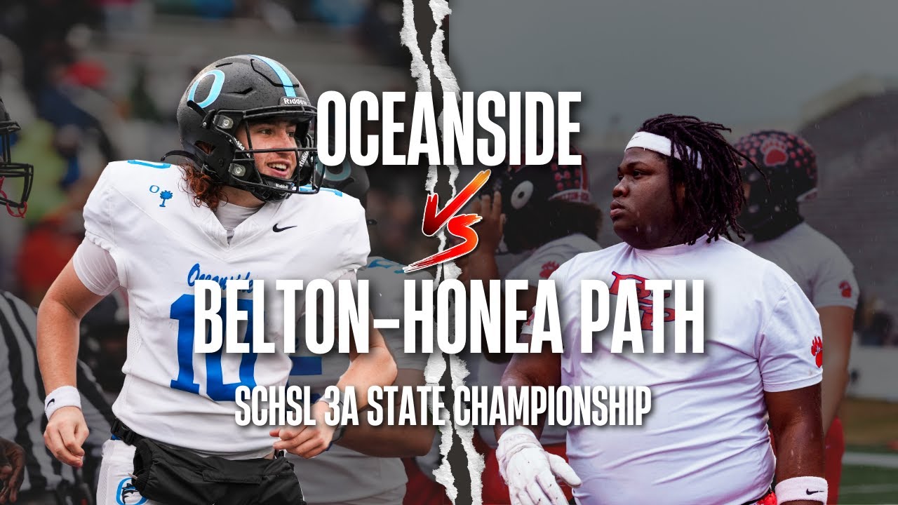LANDSHARKS REIGN: Oceanside Collegiate vs. Belton-Honea Path | Full 3A State Final Highlights