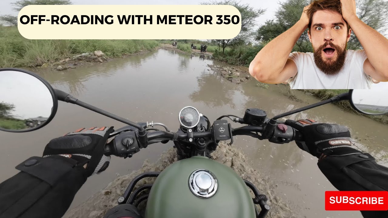 Extreme Off-roading with meteor 350 | Royal Enfield Club Noida | Meteor 350 @recnoida