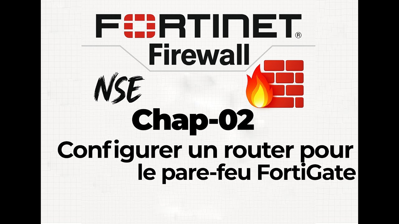 Chap02 : Configurer un router pour le pare-feu Fortigate