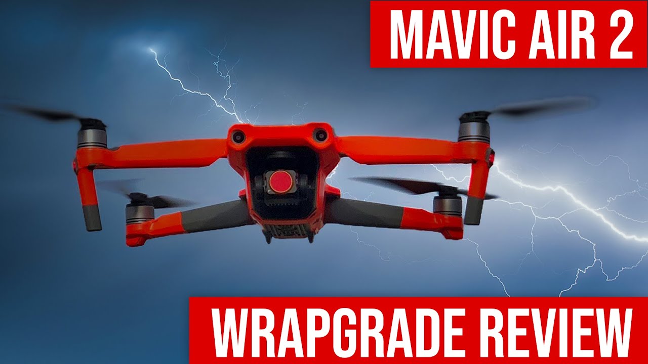DJI MAVIC AIR 2 Drone Wrap REVIEW: Saved My Drones Life!