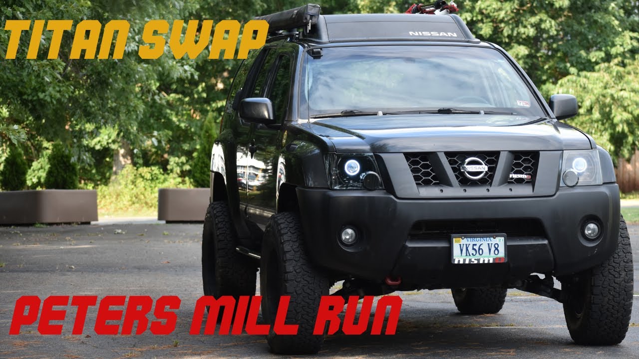 Nissan Xterra, 1st Time Off Road with Titan Swap