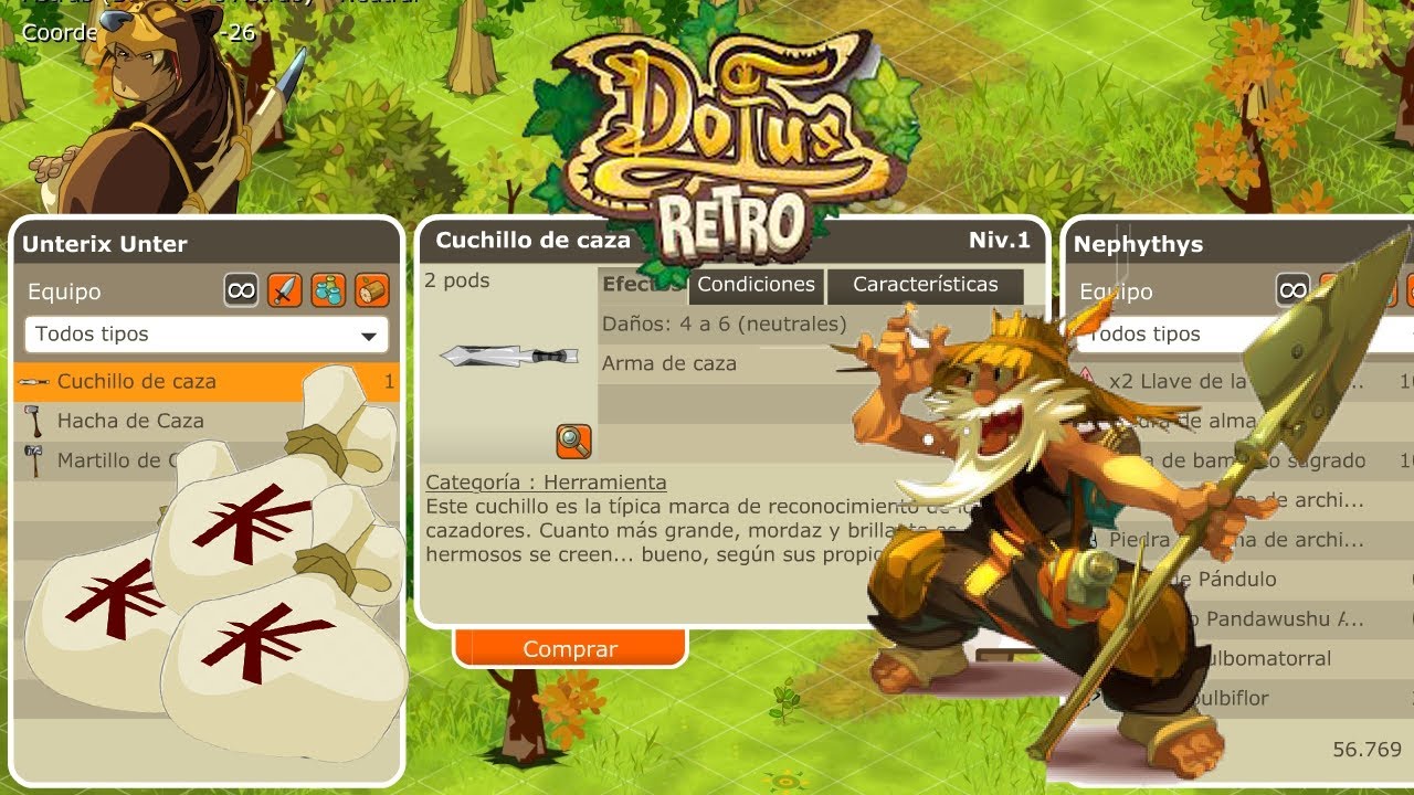 GUIA CAZADOR DOFUS RETRO