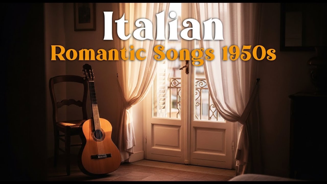 Italian Love Songs 50s Vol. 15 🌇 Timeless Vintage Serenades