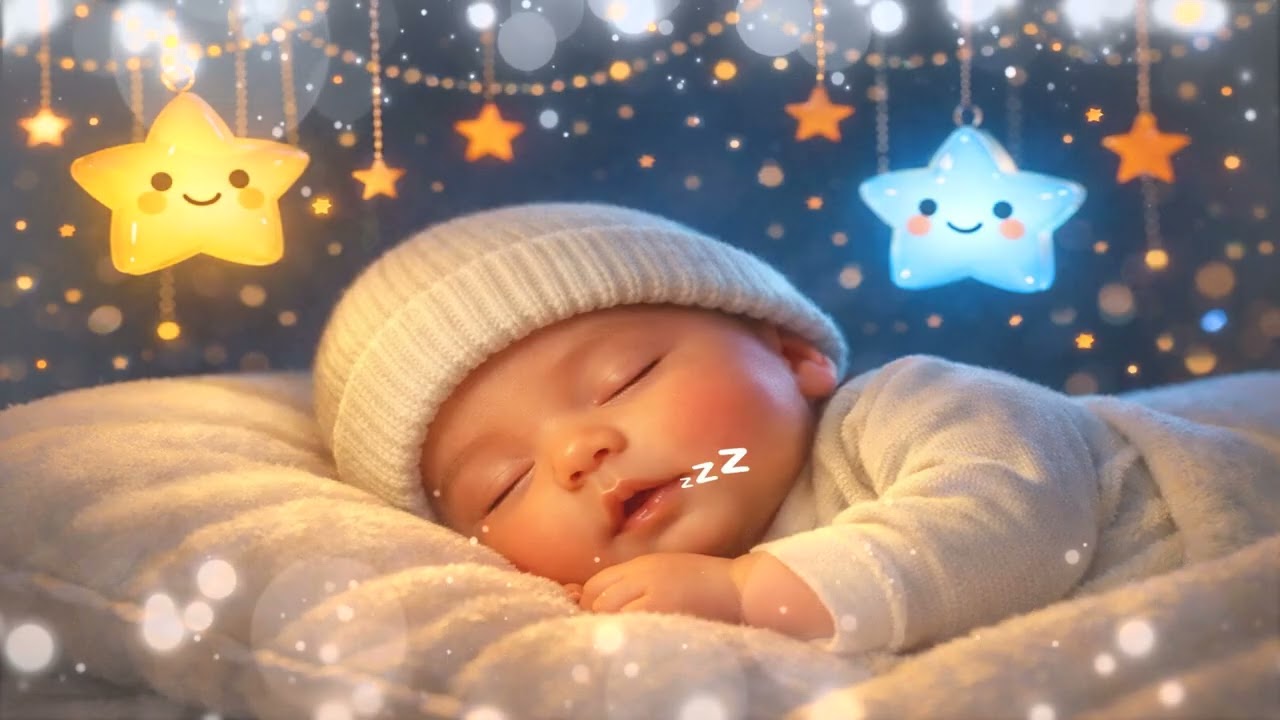 Mozart & Brahms Lullaby 💤 Sleep Instantly in 3 Minutes | Baby Sleep Music for Deep Rest 🌙