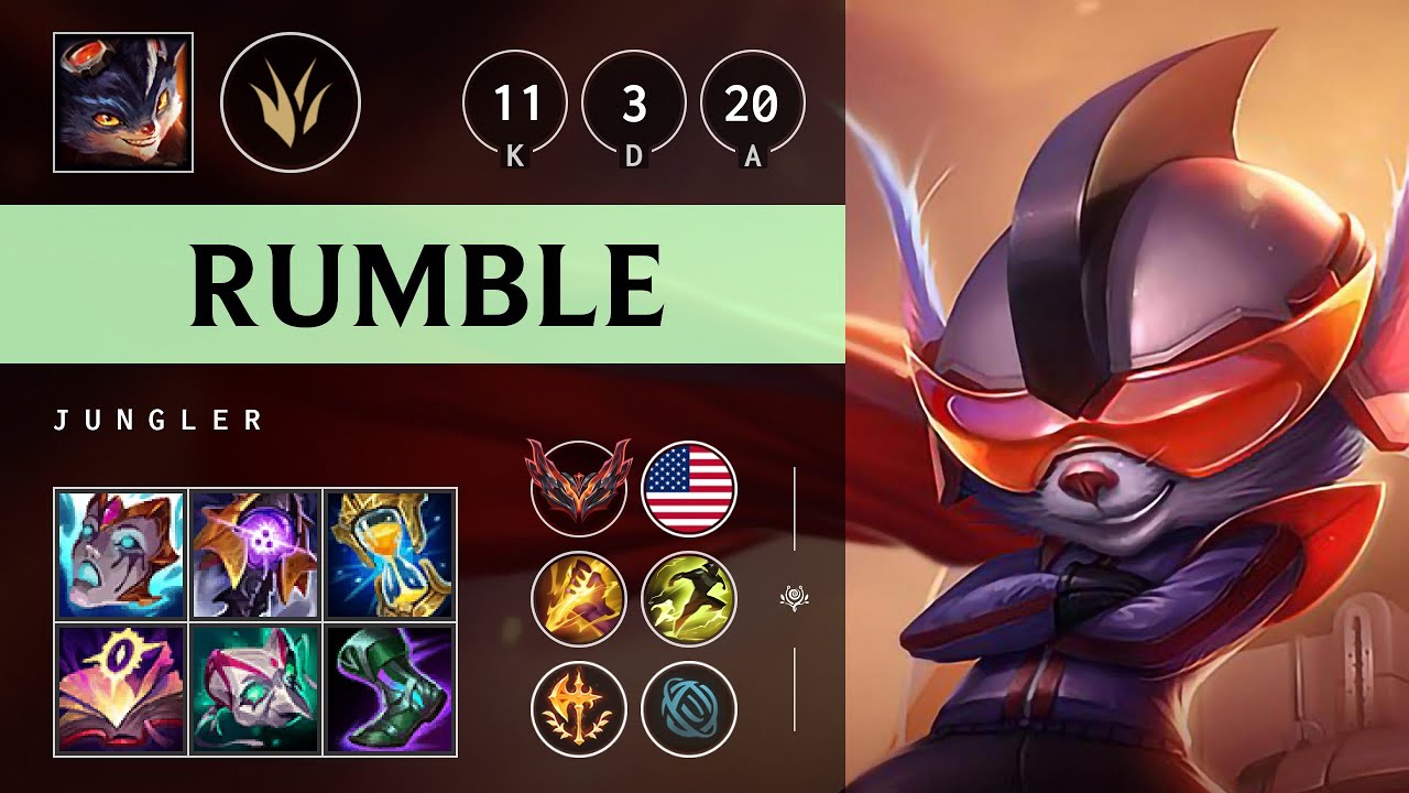 Rumble Jungle vs Talon - NA Grandmaster Patch 25.08