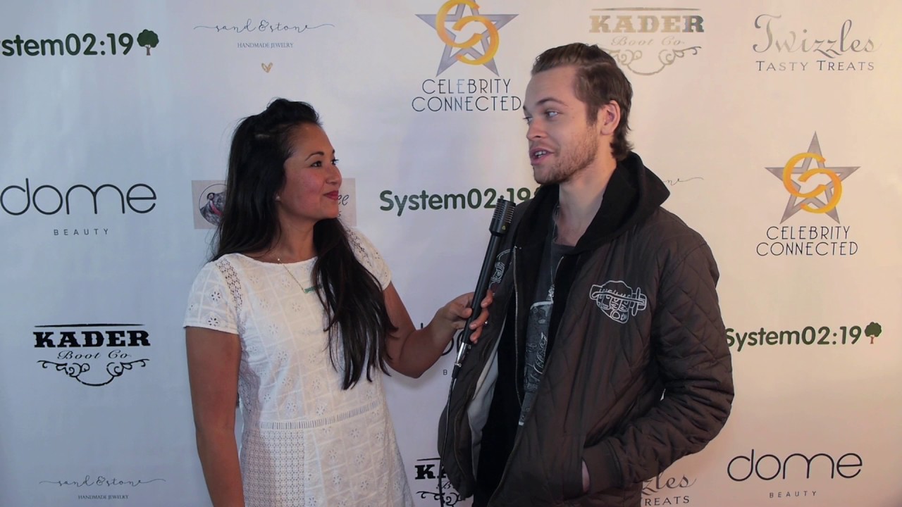 Alexander Calvert Interview at Celebrity Connected Luxury Gifting Suite
