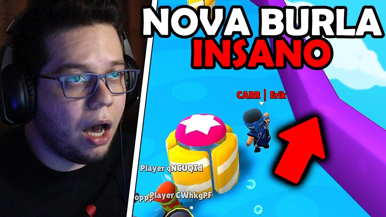 Stumble Guys DESCOBRI A NOVA BURLA DO CANNON CLIMB