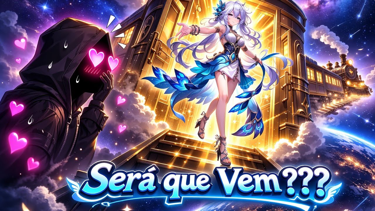 É...Eu fui Atrás da Waifu de Cabelo Branco!
