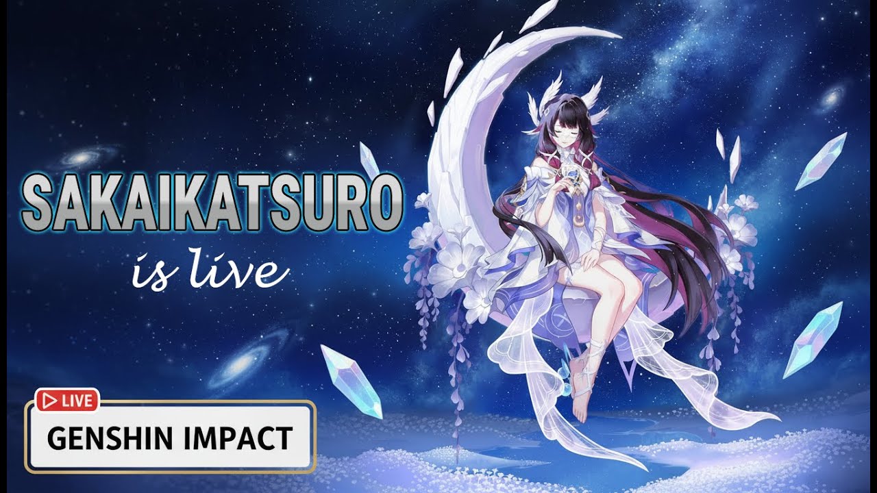 Genshin Impact Live | Farming, Chilling & Exploring Teyvat | #genshin #welkin #columbina