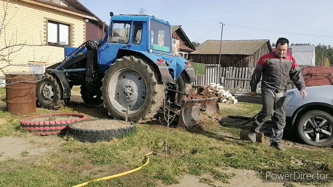 Эмульсия в поддоне МТЗ-82, снимаем ГБЦ