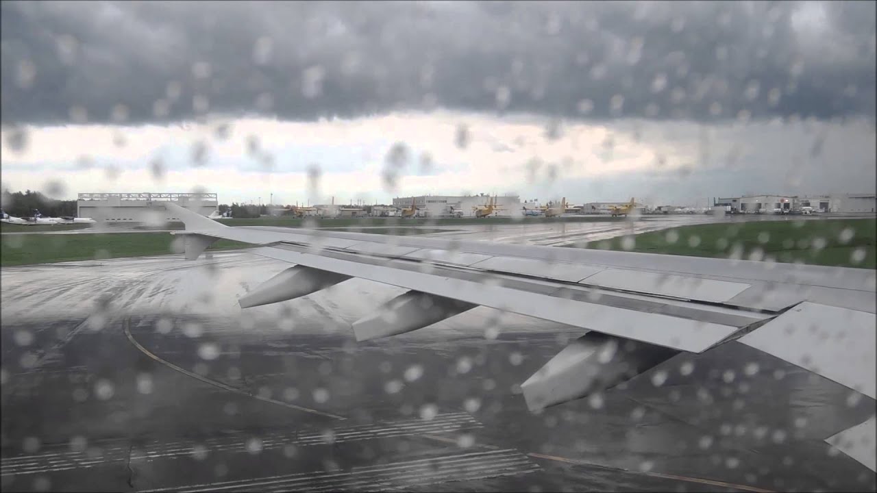 Airbus A310 Takeoff from Quebec Jean-Lesage Airport (CYQB)
