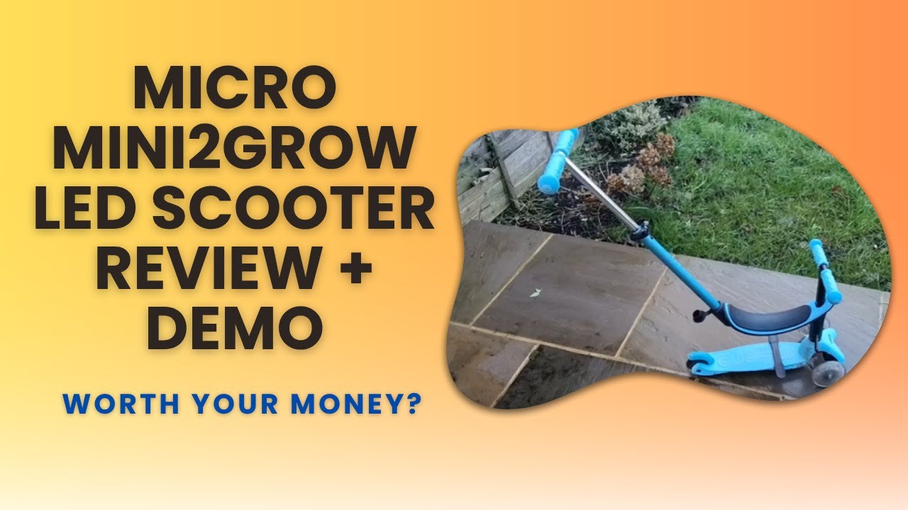 Micro Mini2grow LED Scooter Review + Demo (Is It Worth Your Money?)