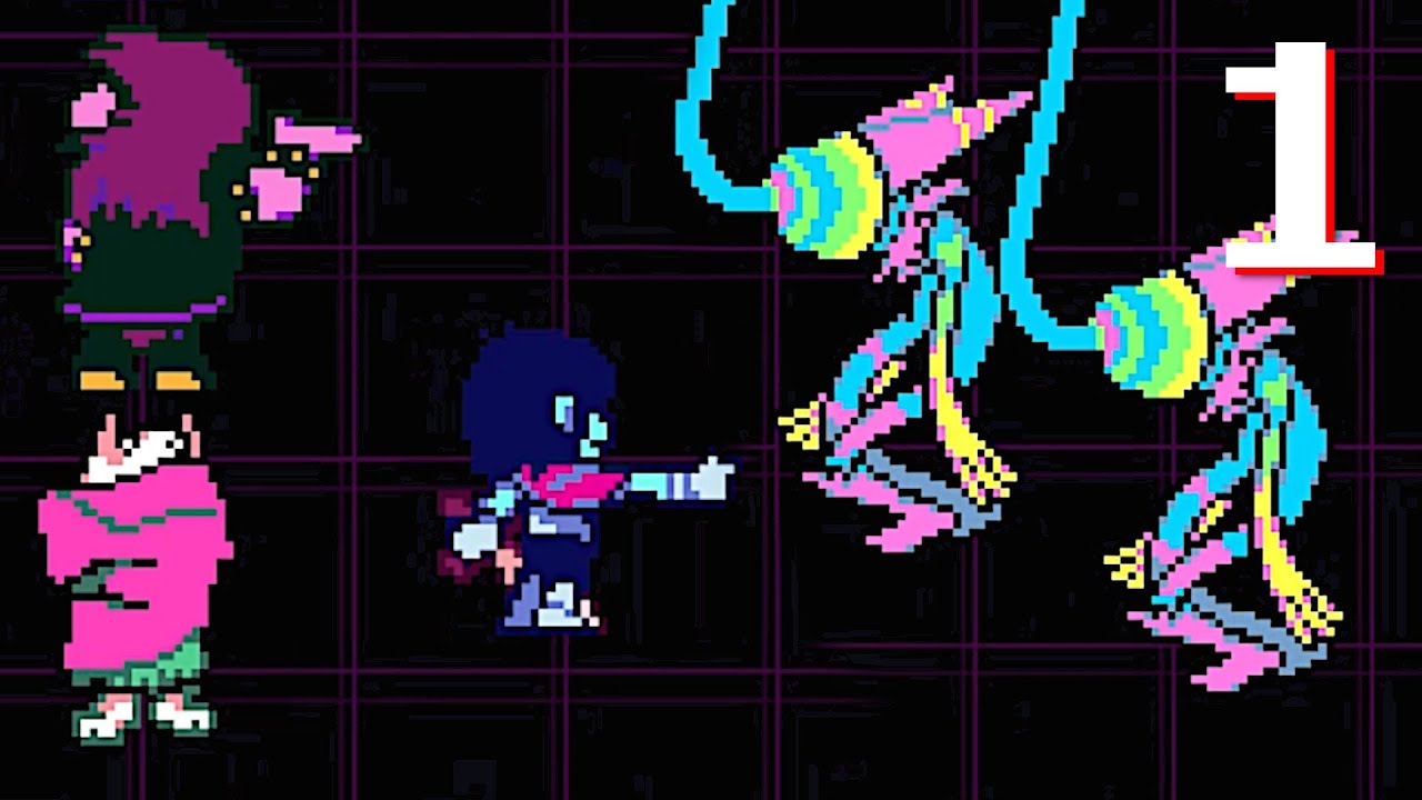 DELTARUNE Chapter 2 - Make New Friends & Hopefully Spare Them or not ( PACIFIST ROUTE ) [ 1 ]