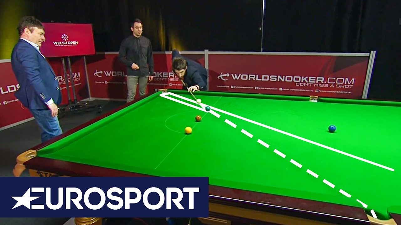 Ronnie O'Sullivan and Jimmy White: How to Hit a Screw Back Special | Eurosport