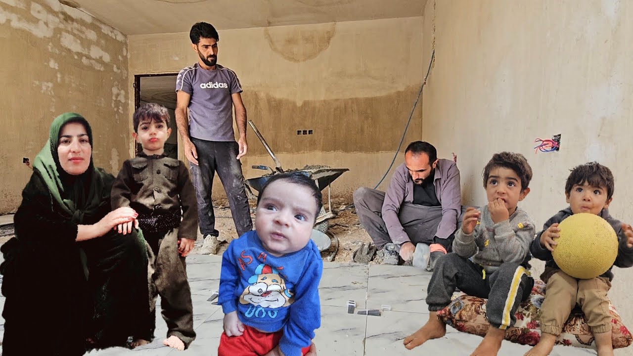 A Pleasant Day: Meeting Saleh&rsquo;s New Baby & Building the Kitchen at Saleh & Sadri&rsquo;s Home