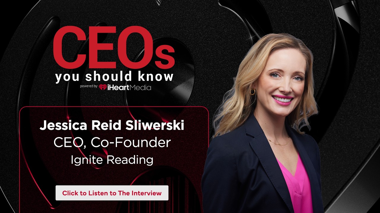Jessica Reid Sliwerski CEO and Co-Founder of Ignite Reading | CEO's You Should Know