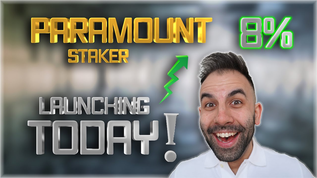 PARAMOUNT STAKER!!! 8% PER DAY MULTI CHAIN LAUNCHING TODAY! INNOVATIVE NEW HUGE 528% PROFIT MONTHLY?