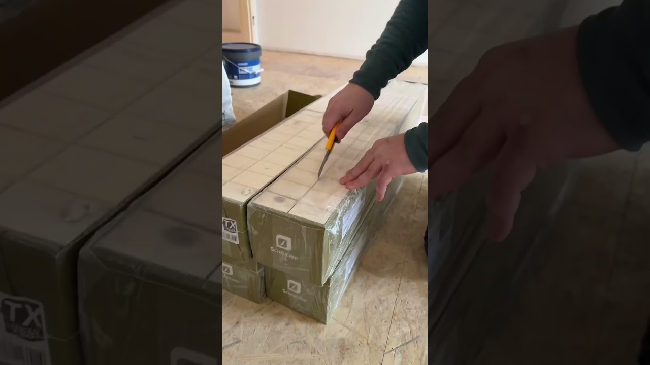 Unglaubliche Verwandlung! Aus altem Parkett wird ein neuer Traumboden. 🤩 #shorts