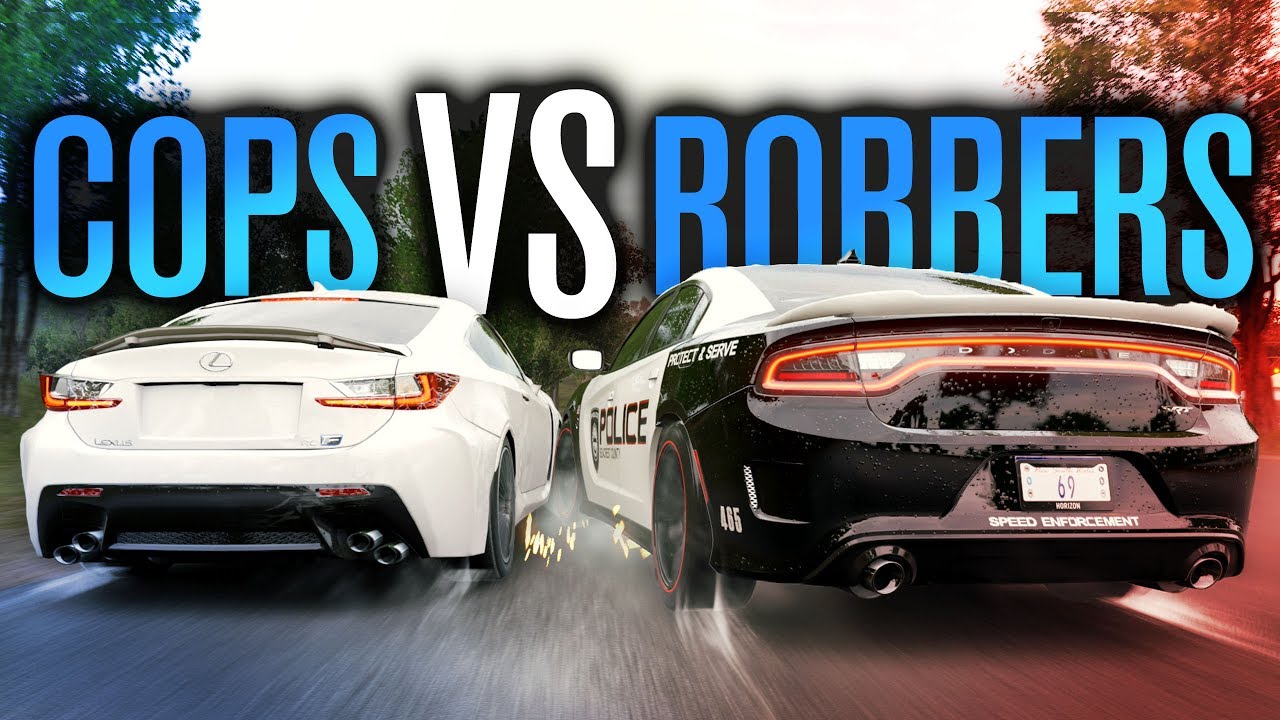 ONLINE COPS VS ROBBERS! | Forza Horizon 3 w/ The Nobeds