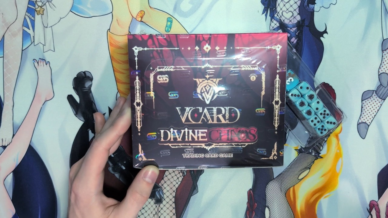 LIVE VCARD Divine Chaos Card Unboxing – Rare Pulls?