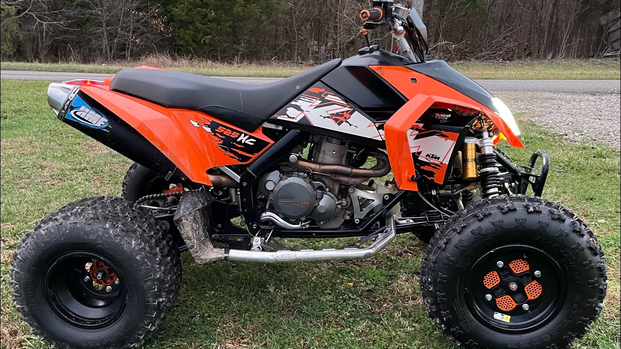 KTM 525XC walk around
