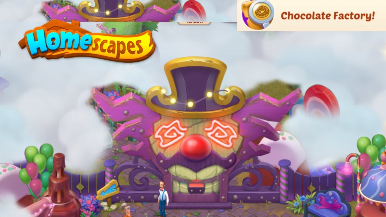 Homescapes New Expedition Chocolate Factory