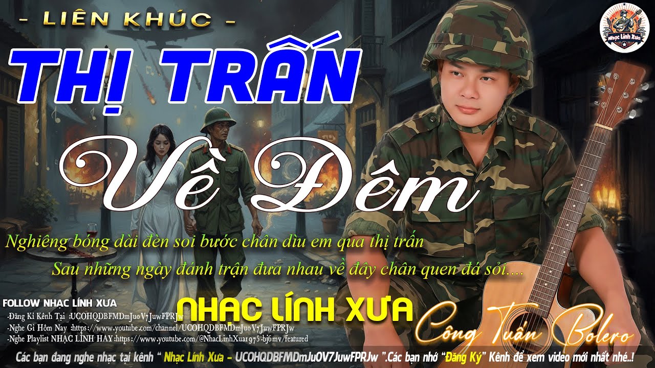 THỊ TRẤN VỀ ĐÊM ➤ 01-01 LK Nhạc BOLERO Trữ Tình MỚI NHẤT HAY NHẤT 2026 - Nhạc Vàng Xưa Chọn Lọc